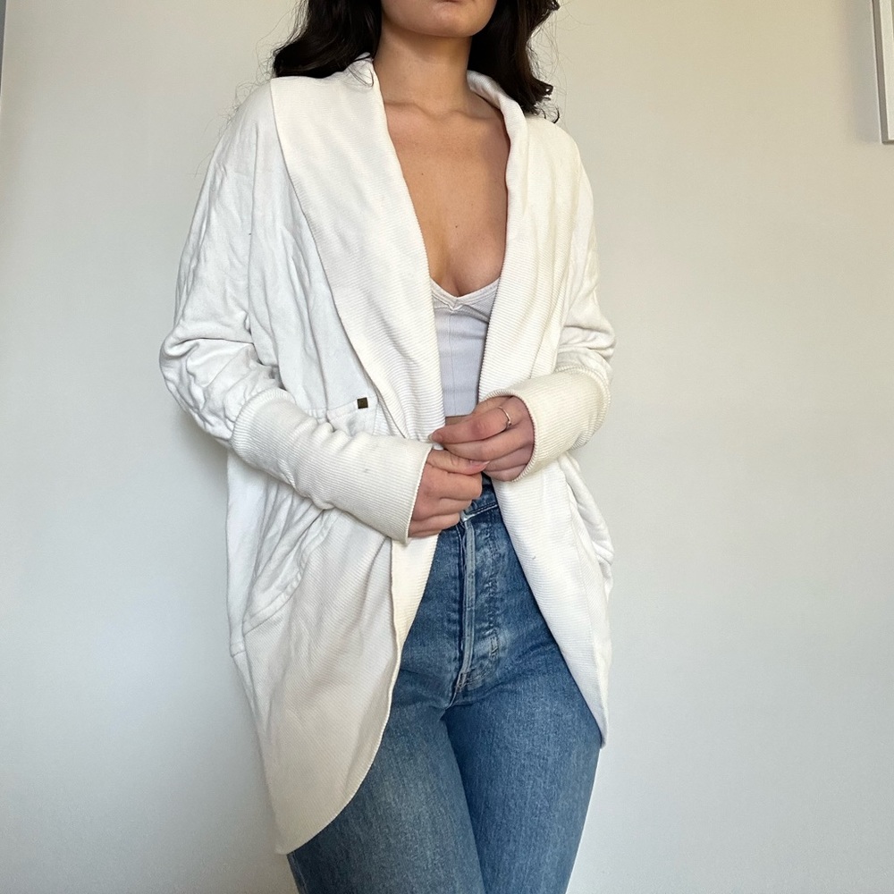 White Cardigan